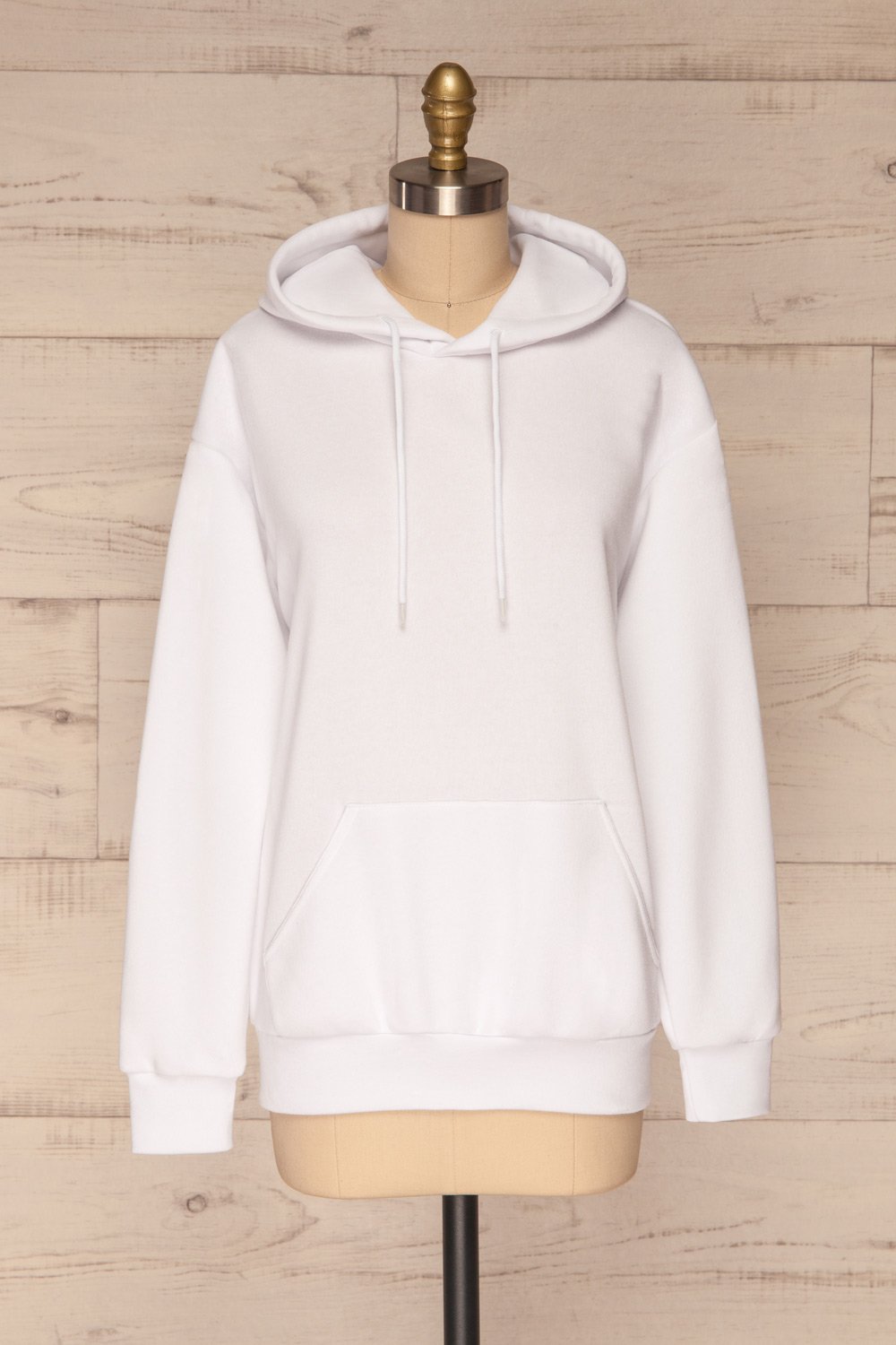 Juxue Snow White Oversized Hoodie | La petite garçonne