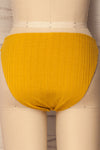 Kalithea Mustard Yellow Textured Bikini Bottom | La Petite Garçonne 6