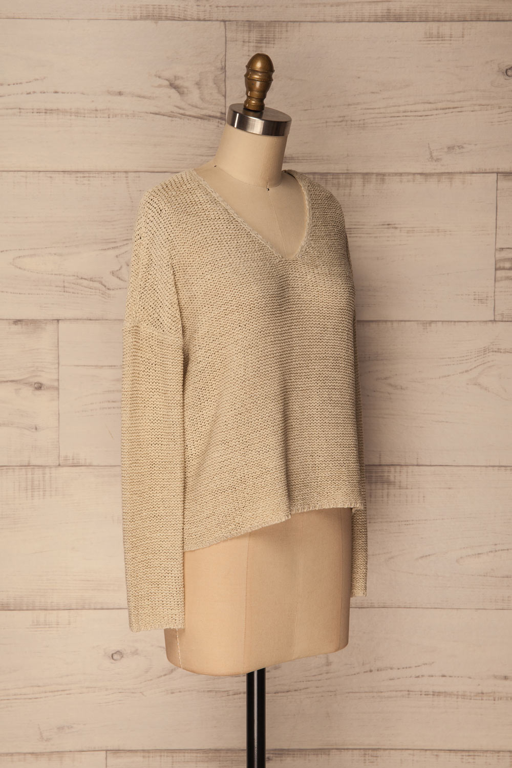 Kalje Meadow Sage Green Knit Sweater | La Petite Garçonne 3