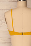 Kalokastro Mustard Yellow Textured Bikini Top | La Petite Garçonne 6