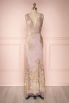 Kalong Lilac Embroidered Mermaid Gown | Boutique 1861