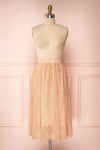 Kaltouma Beige & Orange Floral Midi Skirt | Boutique 1861