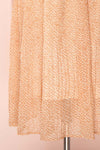 Kaltouma Beige & Orange Floral Midi Skirt skirt | Boutique 1861