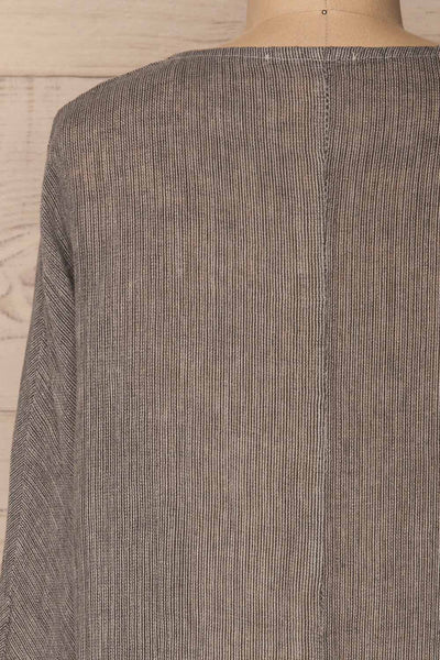 Kanegem Grey Long Sleeve Oversized Top | La Petite Garçonne Chpt. 2 6