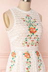 Kaneki | White Embroidered Dress