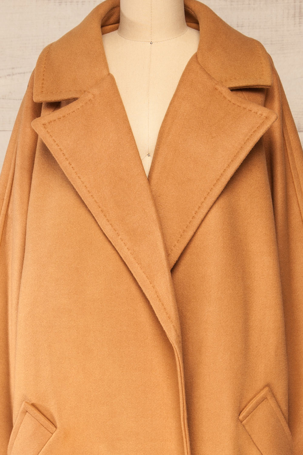 Karczew | Belted Felt Coat
