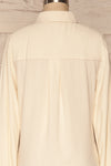 Kargowa Cream Button-Up Shirt with Lace Details | BACK CLOSE UP | La Petite Garçonne