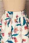 Kariotissa Floral Pleated A-Line Short Skirt | La Petite Garçonne 7
