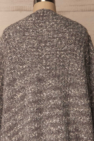 Karpenision Variegated Grey Knit Cardigan | La Petite Garçonne 6