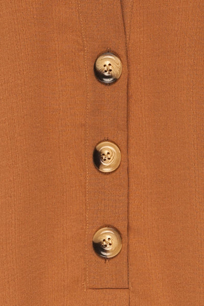 Kasilda Beige Shirt | Tunique | La Petite Garçonne fabric detail