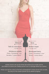 Kavadartsi Red V-Neck Maxi Dress | La petite garçonne template