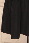 Kazimierz Black Overzised Midi Dress | La petite garçonne bottom