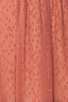 Keaka Pink Midi A-Line Dress with Plumetis | Boutique 1861 8