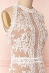 Kekepania White Lace Halter Mermaid Bridal Gown | Boudoir 1861