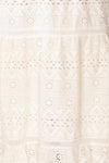 Kementari Openwork Lace Maxi Bridal Dress | Boudoir 1861 fabric