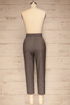 Kerames Cropped Grey Drawstring Pants | La petite garçonne back view