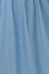 Ketilbjorg Blue Denim Midi Dress w/ Buttons | La petite garçonne fabric