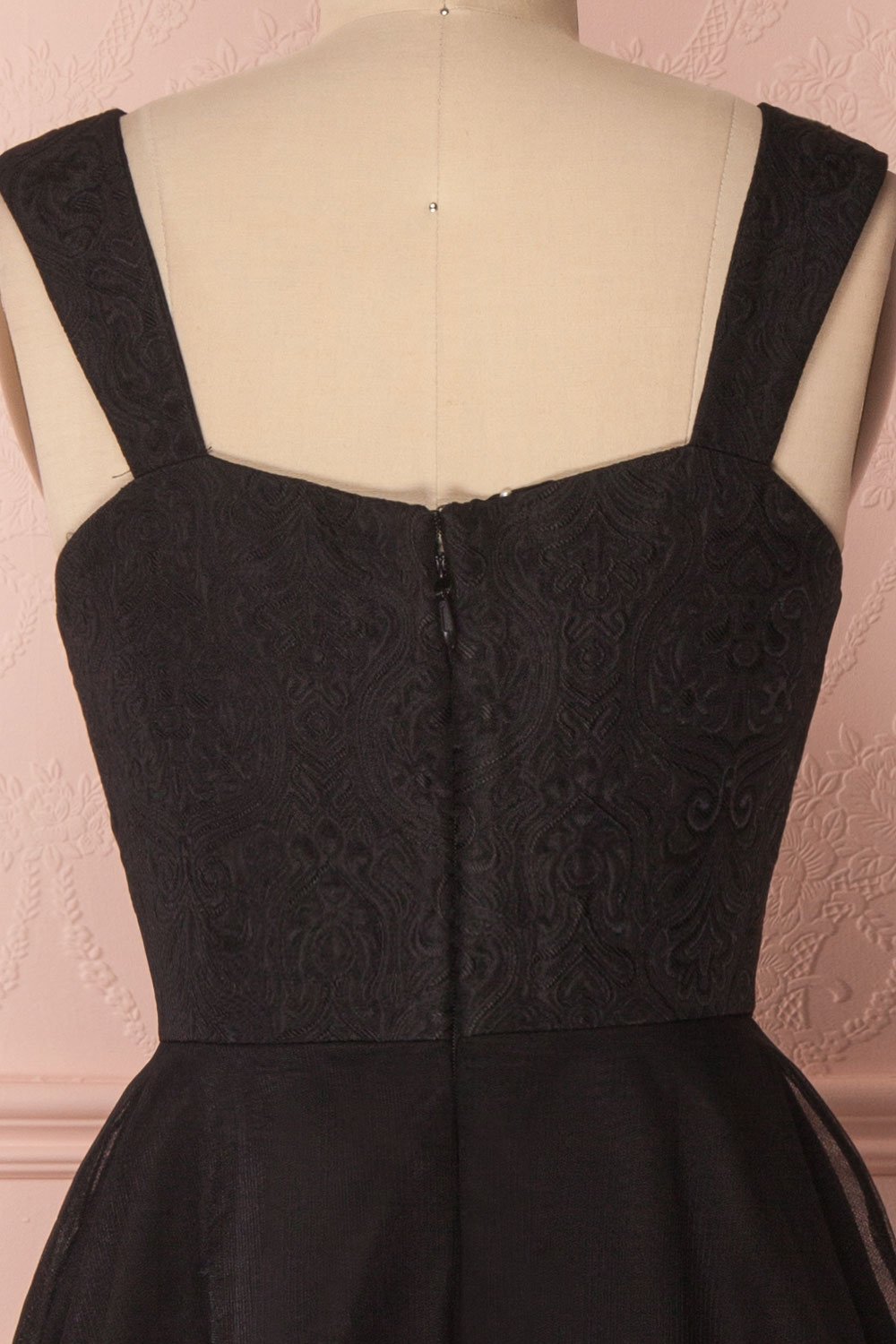 Ketty Dark | Black Tulle Dress