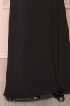 Kiira Black Cut-Outs Mermaid Gown | Boudoir 1861 bottom