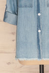 Kingston Light Blue Long Sleeved Denim Shirt | La Petite Garçonne 10