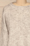 Kitee Mushroom Knit Sweater | Chandail | La Petite Garçonne front close-up