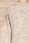 Kitee Mushroom Knit Sweater | Chandail | La Petite Garçonne back close-up