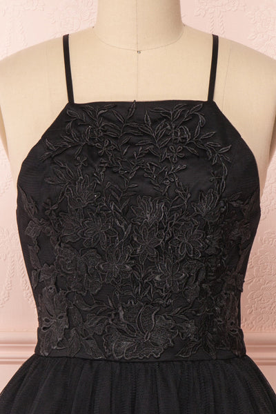 Kiyosu Mûre | Black Tulle Dress