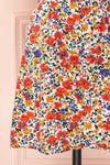 Klasina Colourful Button-Up Short Dress | Boutique 1861 skirt