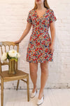 Klasina Colourful Button-Up Short Dress | Boutique 1861 model look