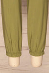 Kmesmi Olive Green High Waist Pants | La petite garçonne  bottom