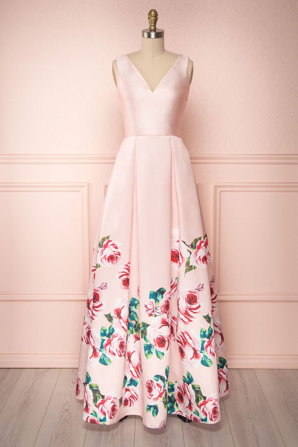 Kohei Pixie Sleeveless Floral Gown | Boutique 1861