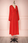 Koko Red | Patterned Dress