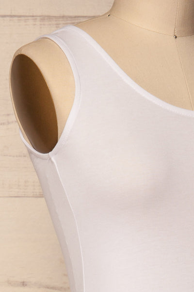 Kostancin Basic White Bodysuit | La Petite Garçonne 4