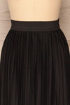 Koufos Nero Black Pleated A-Line Skirt | La Petite Garçonne 2