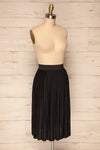 Koufos Nero Black Pleated A-Line Skirt | La Petite Garçonne 3