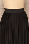 Koufos Nero Black Pleated A-Line Skirt | La Petite Garçonne 4