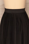 Koufos Nero Black Pleated A-Line Skirt | La Petite Garçonne 6