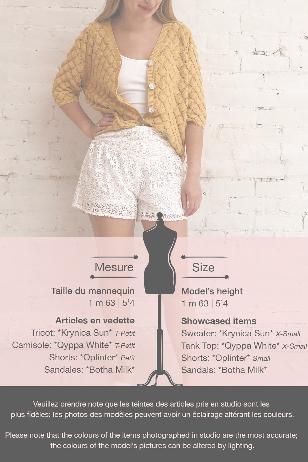 Krynica Sun Yellow V-Neck Knit Top | La petite garçonne template