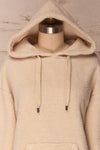 Labin Ivory Wooly Fleece Sweater with Hood | La Petite Garçonne 2