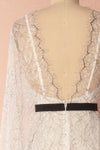 Lalana Two Piece White Lace Gown & Slip Bridal Dress | Boudoir 1861