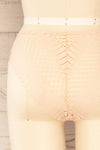 Larvik Beige Lace Bikini Underwear | La petite garçonne back close-up