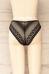 Larvik Black Lace Bikini Underwear | La petite garçonne back view