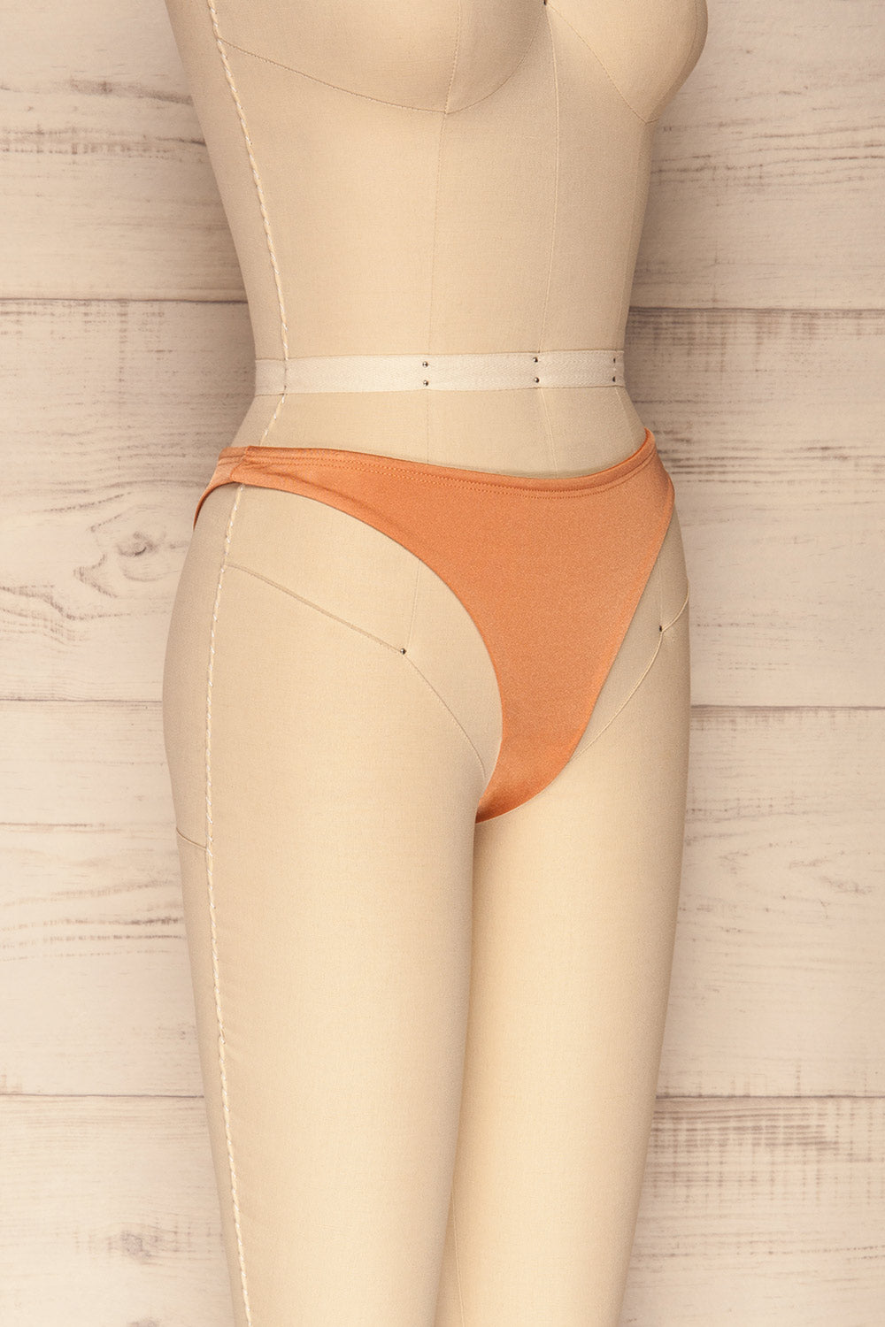 Leighton Orange Tanga Panty | La Petite Garçonne Chpt. 2 side view 