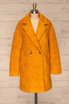 Leonarda Yellow Cadmium Wool Coat | La petite garçonne