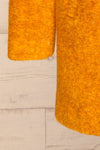 Leonarda Yellow Cadmium Wool Coat sleeves | La petite garçonne