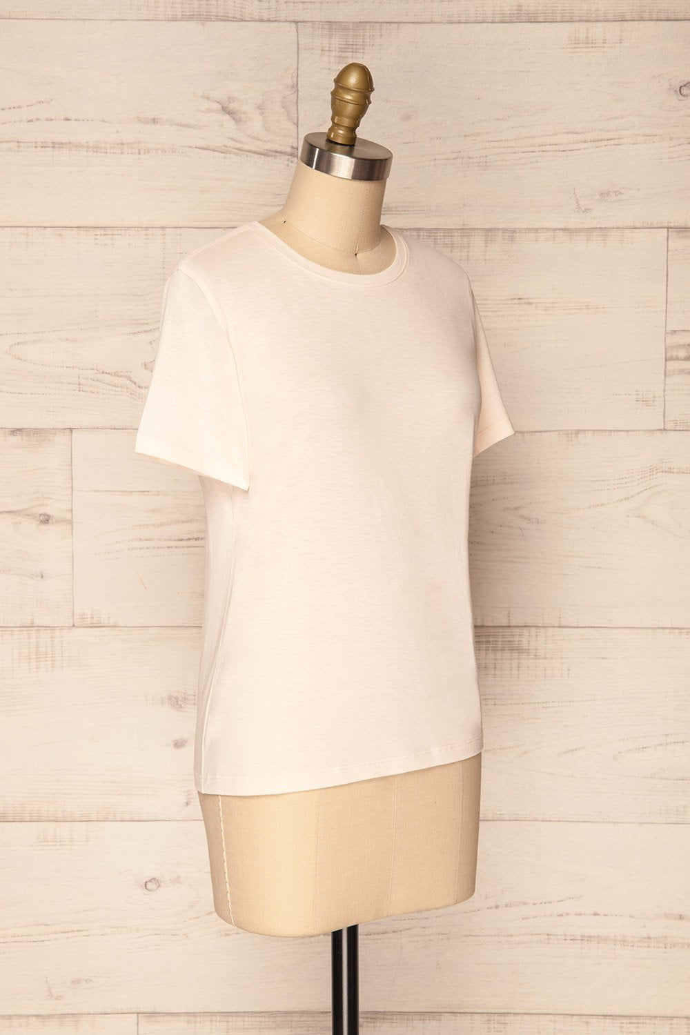 Lespa Pink Basic Jersey T-Shirt | La Petite Garçonne 3