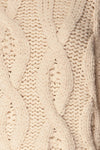Levidhi Off-White Cable Knit Sweater | La Petite Garçonne 9