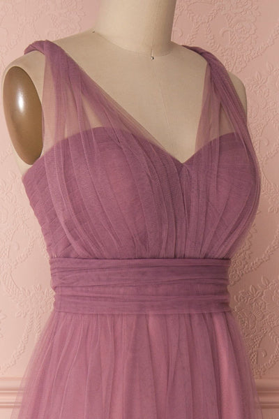 Linaya Orchid | Purple Polymorphous Dress