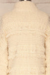 Lisen Crème Cream Striped Knit Turtleneck Sweater | La Petite Garçonne 7