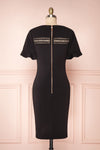 Livsia Black Cocktail Dress with Cut-Outs by Ted Baker | Boutique 1861 back view